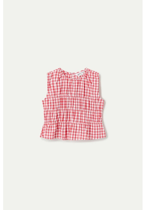 TOP VICHY ROJO COMPAÑIA